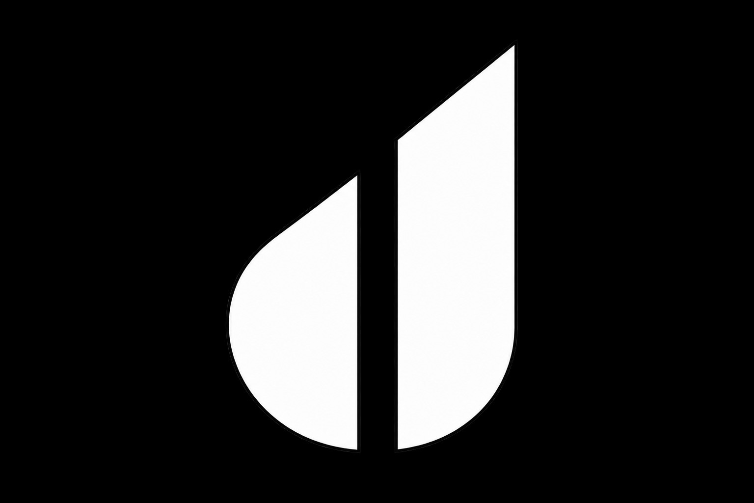 JUNO divided J symbol designed as a jewellery motif